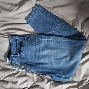 LOFT Curvy High Waist Skinny Jeans Size 14